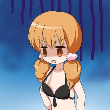 見栄張って大きめのを買った萌子ちゃん