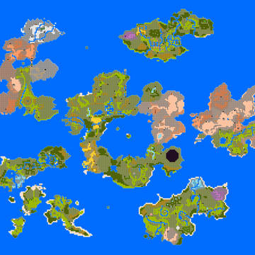 アストルティア世界地図