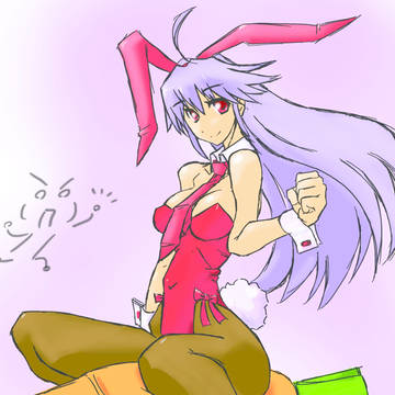 乗り兎娘