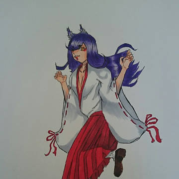 巫女服男の娘