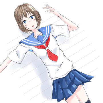 制服の女の子