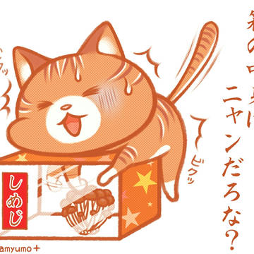 こ、怖いニャン… 