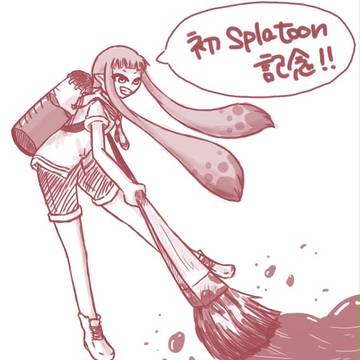 【落書き】イカガール【描いてみた】