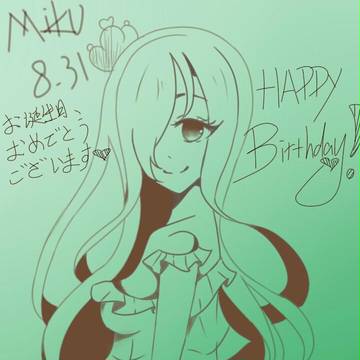miku生日快乐(8.31)
