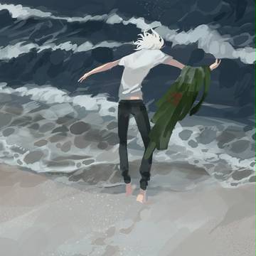 海辺の狛枝