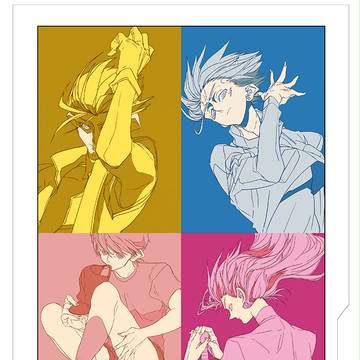 KOR7 ノベルティ 4強クリアファイル