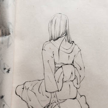 坐