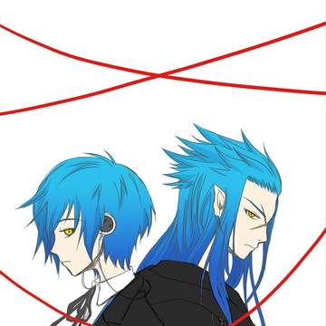 蒼と金