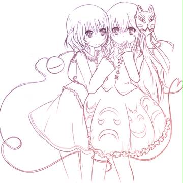 Koishi and Kokoro