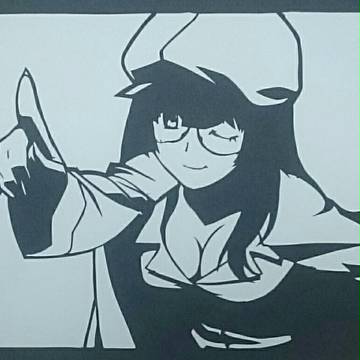 ❮切り絵❯羽川翼