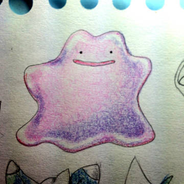 メタモンを描いてみた
