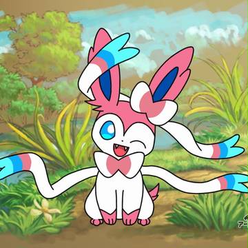 お誘いニンフィア♪