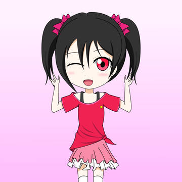 デフォルメにこ