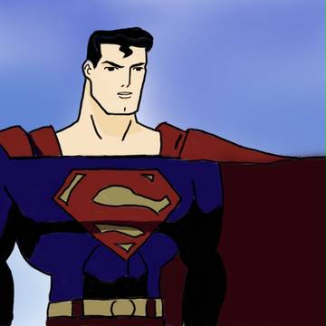 【爪机临摹】Superman