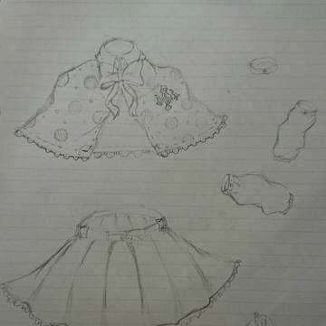 ふわふわ系の服