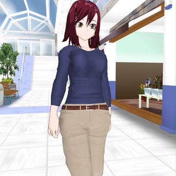 【MOD配布】チノパンとTシャツ（カラバリつき）