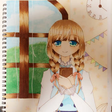 読書家の少女