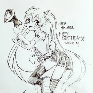 初音ミク誕！