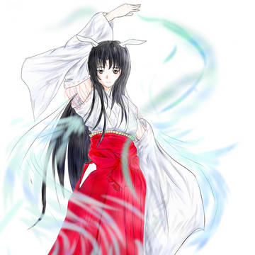 うさみみ巫女さん