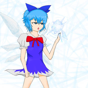 ひんやりチルノ