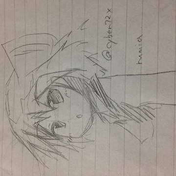 久しぶりの落書きルーミア