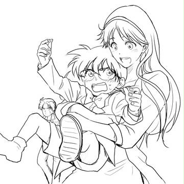 コナン君と美雪ちゃん