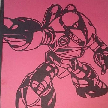 切り絵 ガンダム
