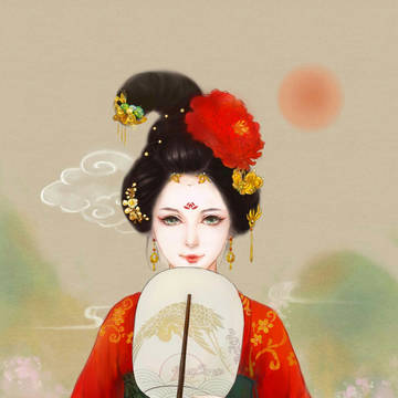 簪花