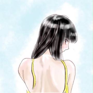 お嬢さんに日焼け止めを塗り隊