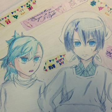 藍「なんでマサトはいつも…」