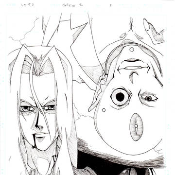 Hellsing あらすじ　背景絵２