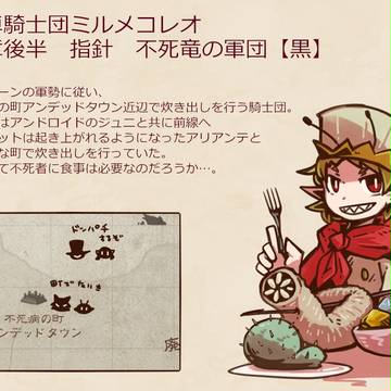 【PFT】食卓騎士団ミルメコレオ第三章後半行動指針【行動指針】