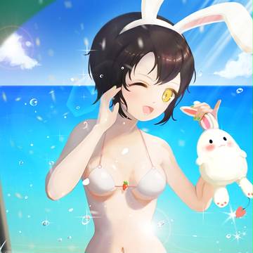 rabbit gorl
