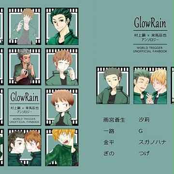 Rank-B発行「村来アンソロジーGlowRain」サンプル