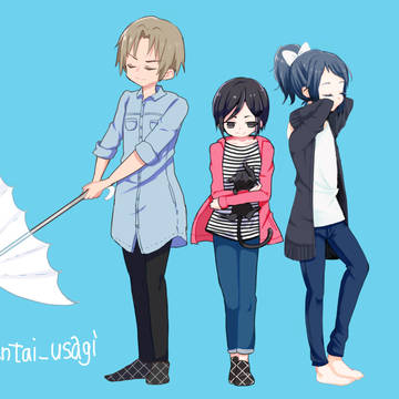 #リプきた刀剣男士に自分の服を着せる
