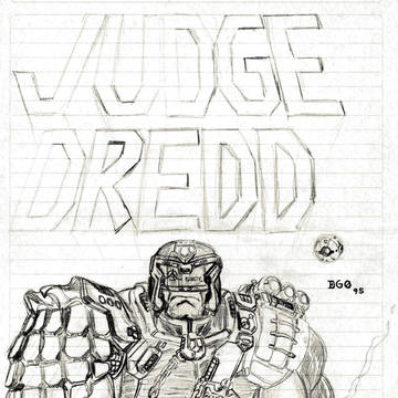 Judge Dredd Fan Art 1