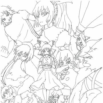 東方 格ゲー風