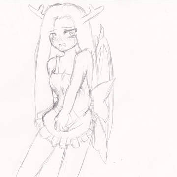 うちのキャラの裸エプロン（リクエスト品）