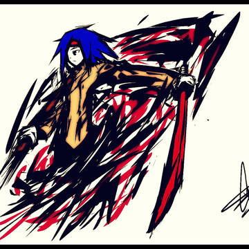 Red Katana Wielder