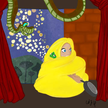 Kaa vs Rapunzel
