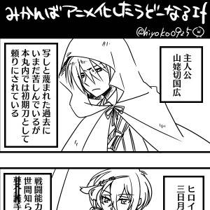 右んばワンドロ提出作品