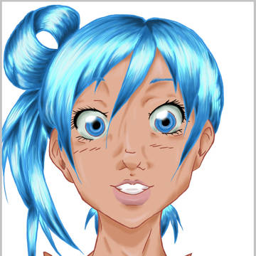 Tanned Miku