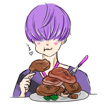 サキア王子に肉を思う存分食べてもらいたい