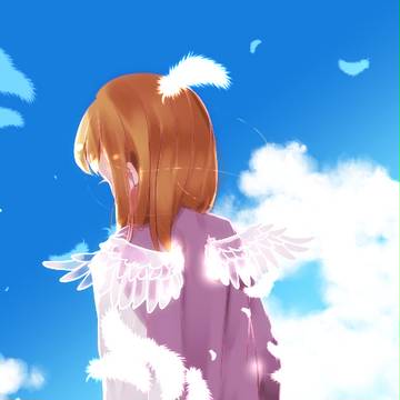 街の少女（天使）