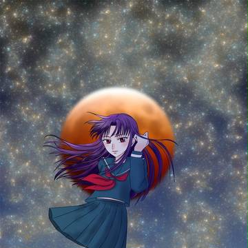 満月の夜、貴女と出会う