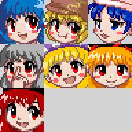 東方紺珠伝 ボスアイコン