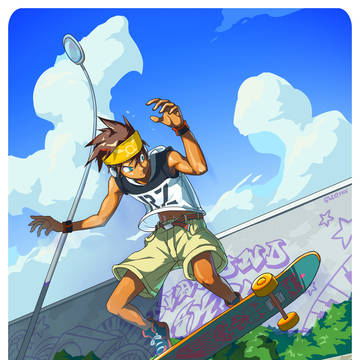 Skateboard Boy