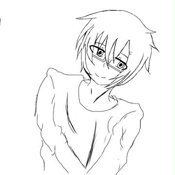 初めてデジタルイラスト描いてみた