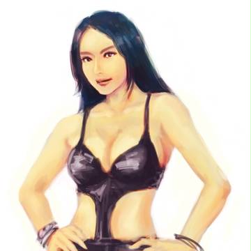 厚塗り練習