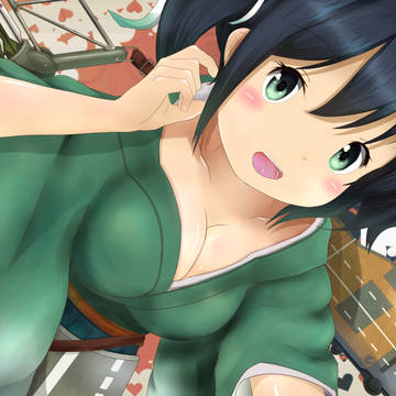 【蒼龍改二】艦載機の練度もバッチリです。戦果を期待してください♪